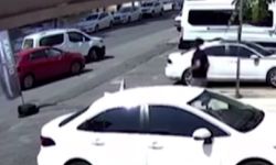 Diyarbakır'da trafik kazası kameralara böyle yansıdı