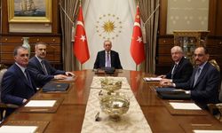 Külliyede Erdoğan başkanlığında güvenlik toplantısı