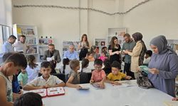 Diyarbakır'daki okula kütüphane kazandırıldı