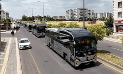 Diyarbakır'da VIP otobüsleri kafa karıştırdı