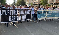 Diyarbakırlılar uyuşturucuya karşı yürüdü