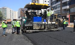 Diyarbakır Kayapınar’da 50 bin ton beton asfalt serimi