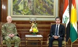Barzani, koalisyon güçleri komutanı ile IŞİD tehdidini konuştu