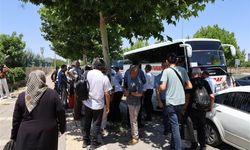 Silah bırakma töreni için Diyarbakır’dan yola çıktılar