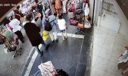 700 bin TL'lik yankesicilik kameralara yansıdı