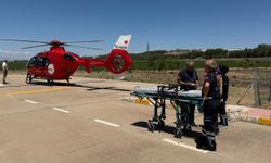 Lice’de yaralanan vatandaş helikopterle Diyarbakır’a sevk edildi