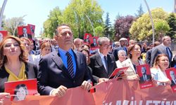CHP'li vekillerden Meclis’e protesto yürüyüşü