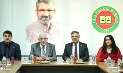 Dervişoğlu’ndan Diyarbakır Barosu’na ziyaret