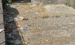 Diyarbakır’ın kalbinde çöp tepkisi