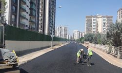 Diyarbakır’da cami yolları ve okul bahçesi asfaltlandı