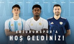 Erzurumspor, 3 futbolcu ile anlaştı