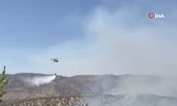 Gabar Dağı'nda orman yangını: Havadan ve karadan müdahale ediliyor