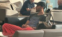 Galatasaray'ın yeni transferi Leroy Sane, İstanbul'da