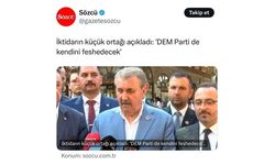 DEM Parti’den Sözcü’ye Sert Tepki: “Partimizi Feshetmiyoruz”
