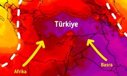 49.1 derece ile en yüksek sıcaklık Diyarbakır’a 152 km uzaklıkta ölçüldü