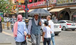 Diyarbakır'da kavurucu sıcak kepenk kapattırdı