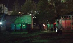 Diyarbakır’da 3 bloklu site panikle dışarı fırladı