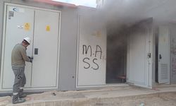Mardin’de ekipleri alarma geçiren yangın