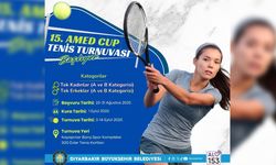 Diyarbakır’da Cup Tenis turnuvası düzenleniyor