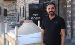 Diyarbakır'da evindeki tarihi eser, müzeye taşındı