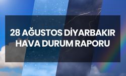 DİYARBAKIR HAVA DURUMU | 28 Ağustos yarın Diyarbakır'da yağmur yağacak mı? Diyarbakır 5 günlük hava durumu tahmini!