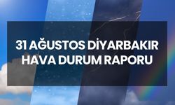 DİYARBAKIR HAVA DURUMU | 31 Ağustos bugün Diyarbakır'da yağmur yağacak mı? Diyarbakır 5 günlük hava durumu tahmini!