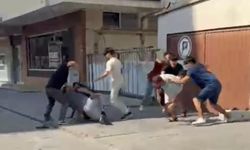 Kavga ettikleri şahsı taşla döve döve bayılttılar