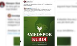 Vanspor taraftarlarından Amedspor'a Kürtçe gönderme