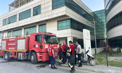 Hastanede yangın paniği
