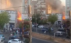 Diyarbakır Bağlar’da yangın!