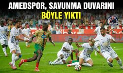 Amedspor, savunma duvarını böyle yıktı