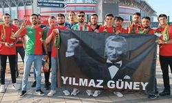 Amedspor taraftarı Yılmaz Güney'i unutmadı