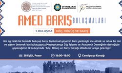 Diyarbakır'da ‘Amed Barış Buluşmaları’ başlıyor