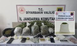Diyarbakır’da esrar operasyonu