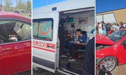 Diyarbakır'da hızını alamayan otomobil duvara çarptı: 3 yaralı