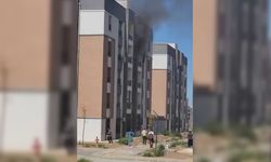 Diyarbakır Oğlaklı TOKİ'de yangın!
