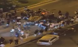Diyarbakır'da üç araç çarpıştı, bir otomobil takla attı