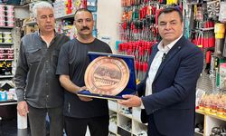 Diyarbakır'ın kahraman esnafına plaket verildi