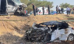Feci kaza; sürücü yanarak hayatını kaybetti