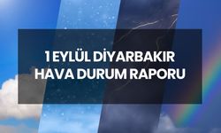 HAVA DURUMU DİYARBAKIR | 1 Eylül bugün Diyarbakır'da yağmur yağacak mı? Diyarbakır 5 günlük hava durumu tahmini!