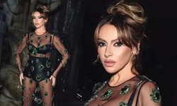 Hadise Milano Moda Haftası’nda Şeffaf Elbise ile Göz Kamaştırdı