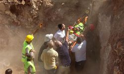İnşaatta feci olay: Koluna demir saplanan işçi için seferber oldular
