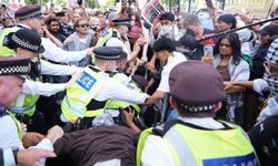 Londra’da Filistin eylemine polis müdahalesi: 150 gözaltı