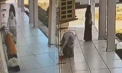 Mardin'de hırsızlık girişimi kameraya yansıdı