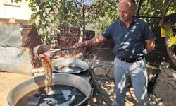 Siirt’in meşhur pekmezinin yapımına başlandı