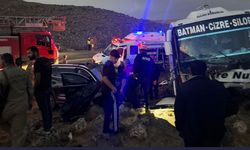 İdil ile Cizre arasında yolcu otobüsü kaza yaptı: 1'i ağır 4 yaralı