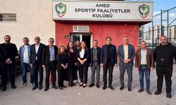 DEM Parti’den Amedspor’a ziyaret