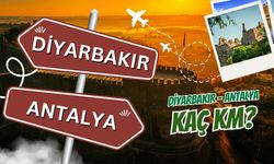 Diyarbakır Antalya arası kaç km? Diyarbakır Antalya arası kaç saat sürer?