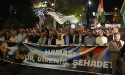 Diyarbakır'da binlerce kişi Gazze için yürüdü