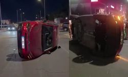 Diyarbakır'da araç takla attı: 1 yaralı